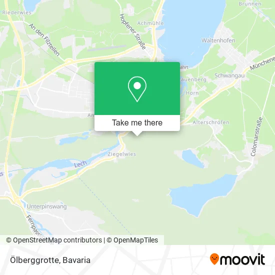 Карта Ölberggrotte