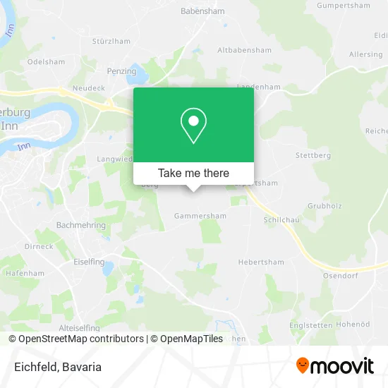 Карта Eichfeld