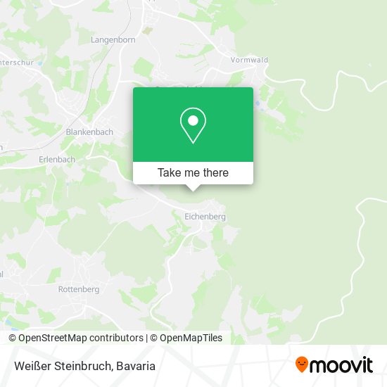 Weißer Steinbruch map