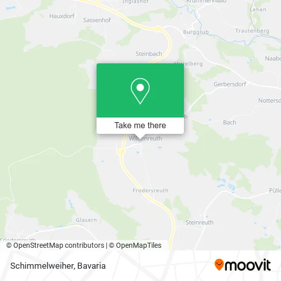 Карта Schimmelweiher