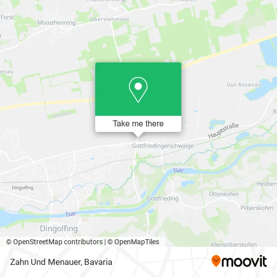 Карта Zahn Und Menauer