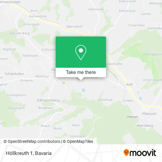 Карта Höllkreuth 1