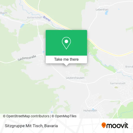 Карта Sitzgruppe Mit Tisch