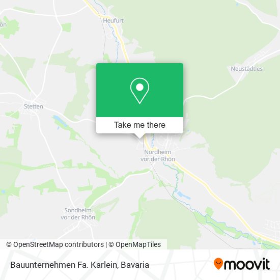 Bauunternehmen Fa. Karlein map