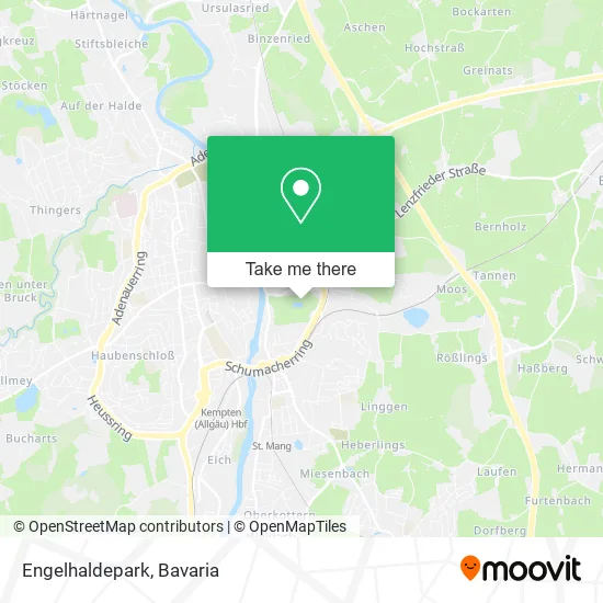 Карта Engelhaldepark