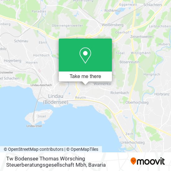 Tw Bodensee Thomas Wörsching Steuerberatungsgesellschaft Mbh map