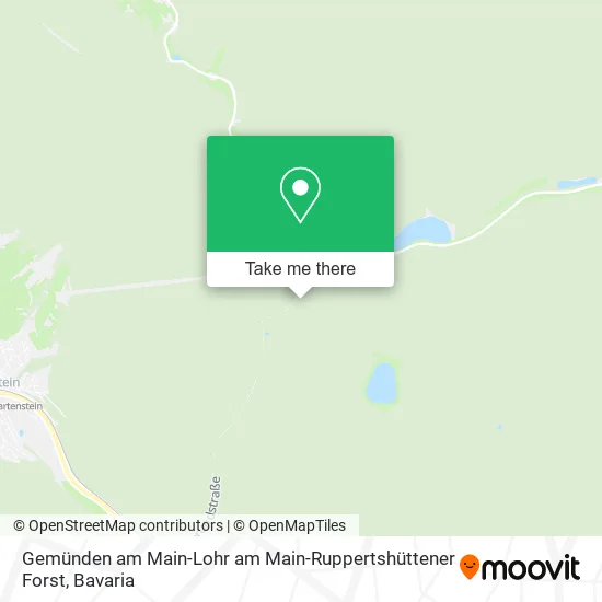 Карта Gemünden am Main-Lohr am Main-Ruppertshüttener Forst
