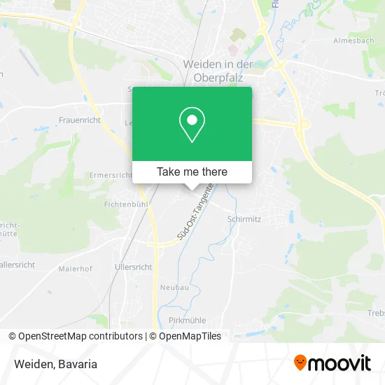 Карта Weiden