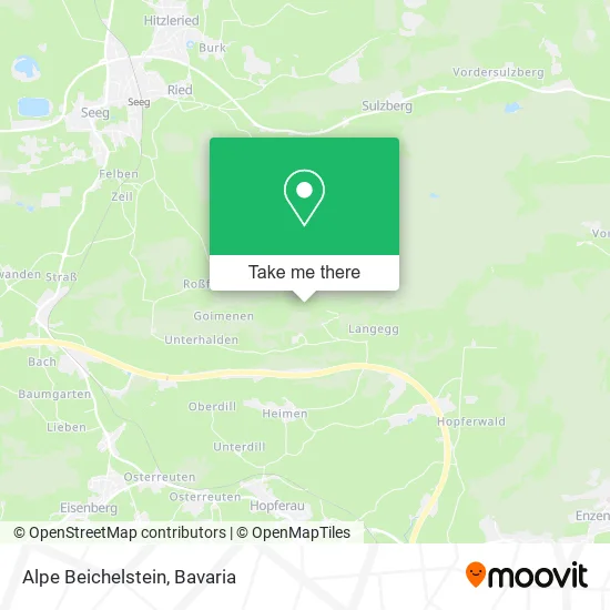 Карта Alpe Beichelstein
