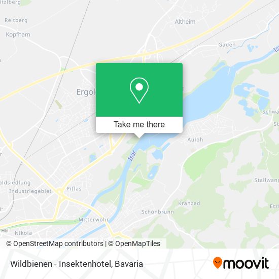 Wildbienen - Insektenhotel map