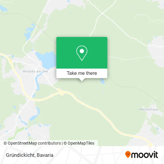 Карта Gründickicht