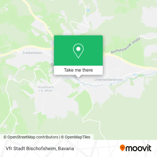 Карта Vfr Stadt Bischofsheim