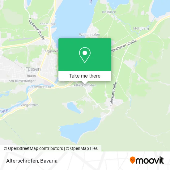 Карта Alterschrofen