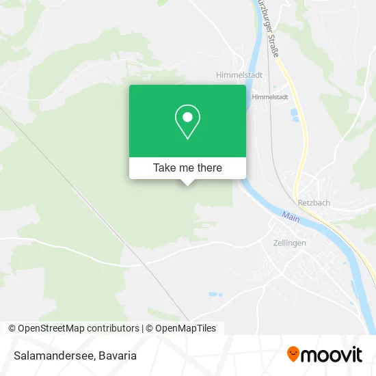 Карта Salamandersee