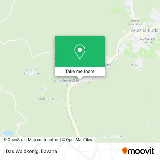 Карта Das Waldkönig