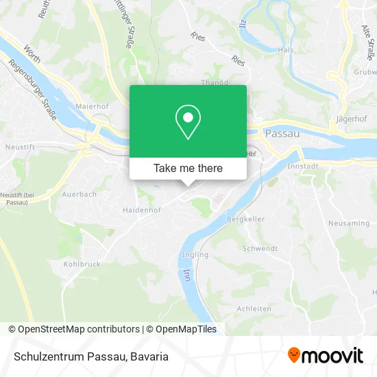 Карта Schulzentrum Passau