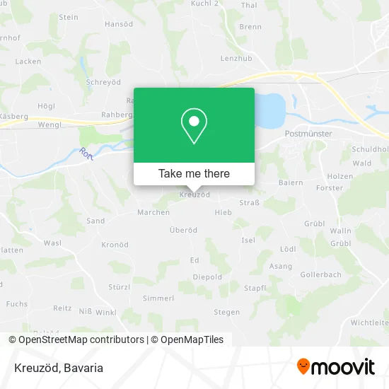 Карта Kreuzöd