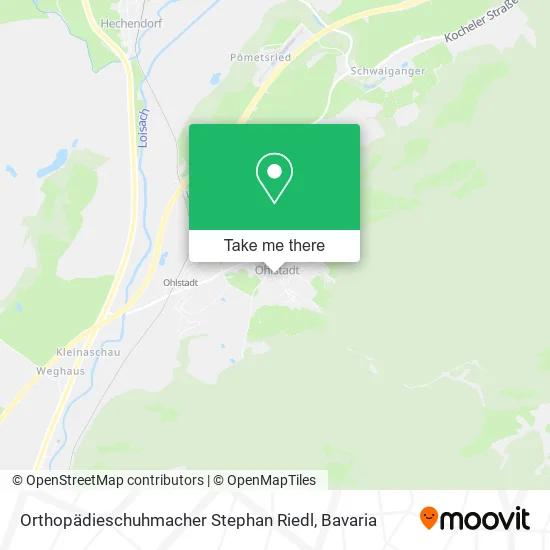 Карта Orthopädieschuhmacher Stephan Riedl