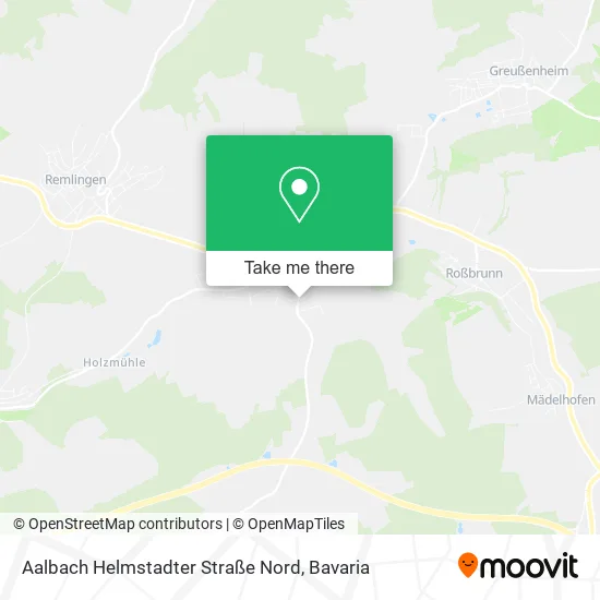 Карта Aalbach Helmstadter Straße Nord