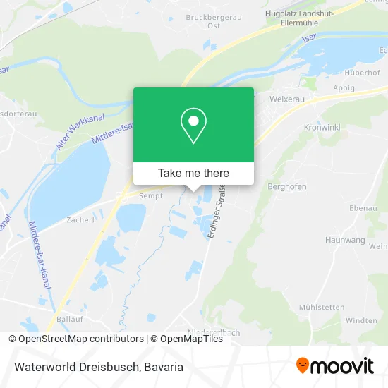 Карта Waterworld Dreisbusch