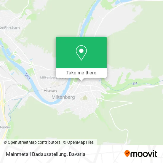 Карта Mainmetall Badausstellung