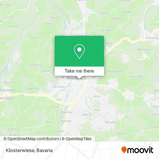 Карта Klosterwiese