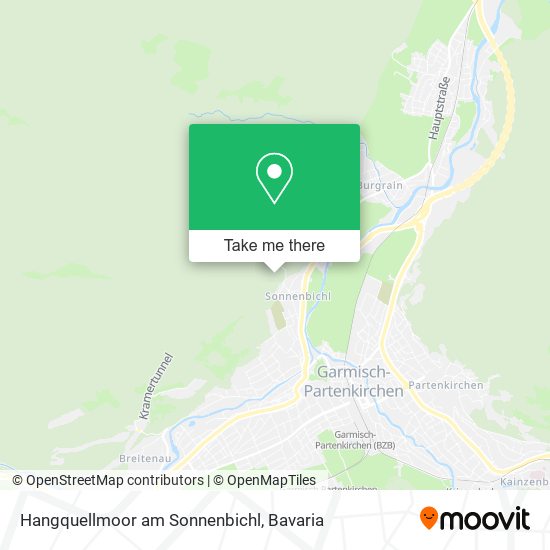 Hangquellmoor am Sonnenbichl map