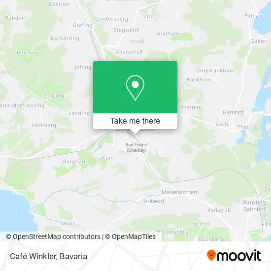 Карта Café Winkler