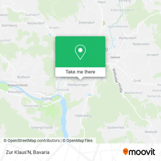 Карта Zur Klaus'N