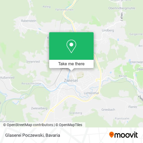Glaserei Poczewski map
