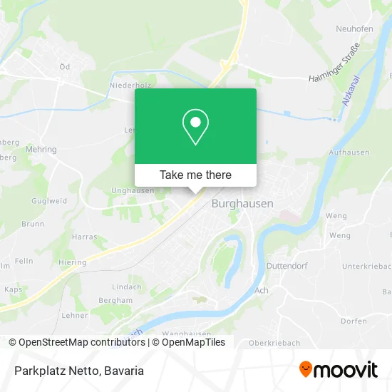 Карта Parkplatz Netto