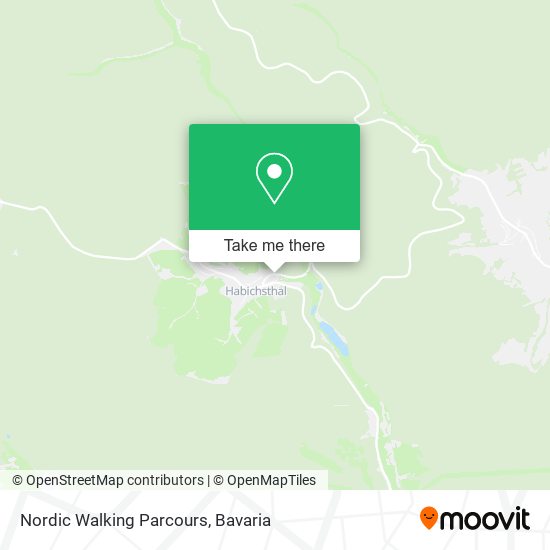 Карта Nordic Walking Parcours