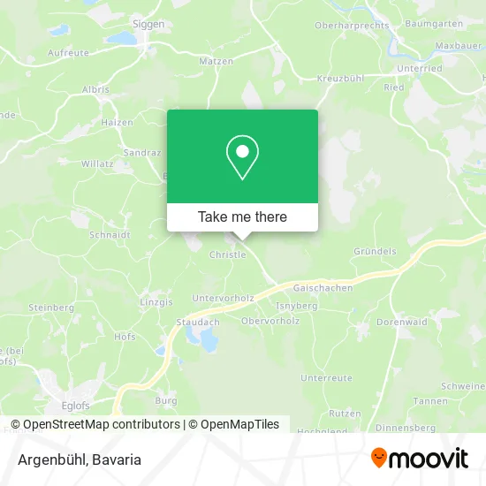 Карта Argenbühl