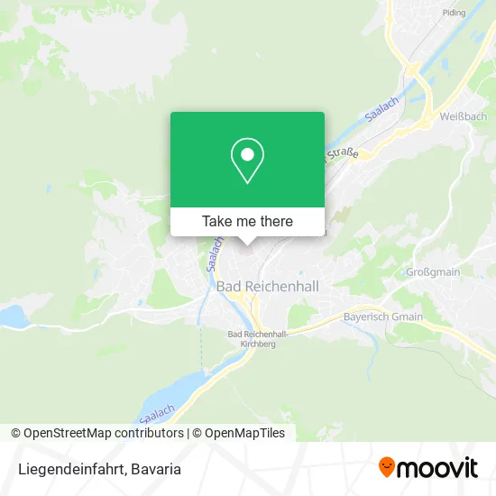 Карта Liegendeinfahrt