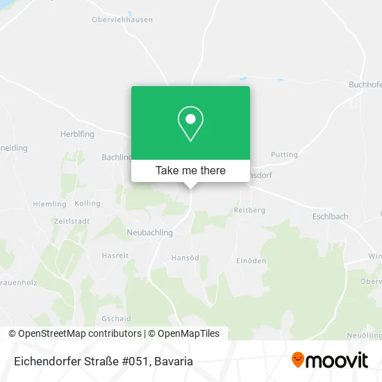 Карта Eichendorfer Straße #051