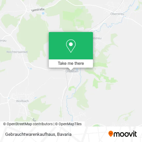Карта Gebrauchtwarenkaufhaus
