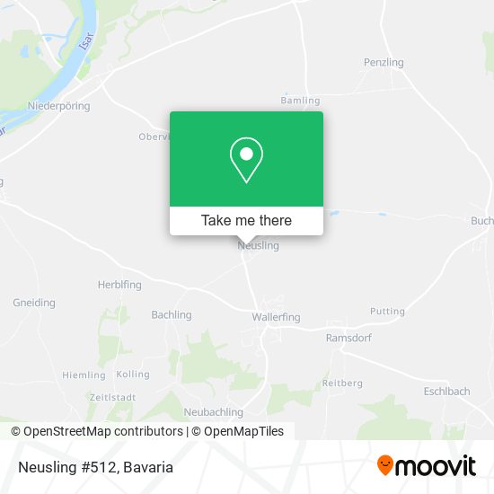 Neusling #512 map