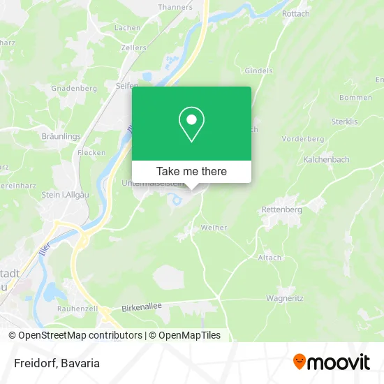 Карта Freidorf