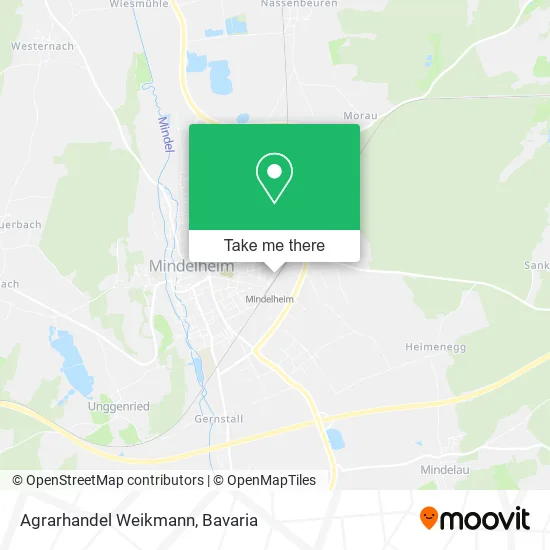 Карта Agrarhandel Weikmann