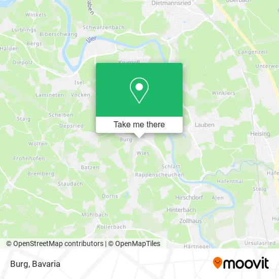 Карта Burg