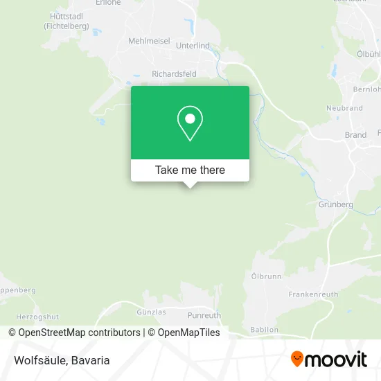 Карта Wolfsäule