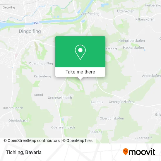 Карта Tichling