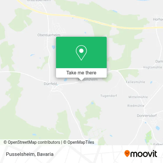 Pusselsheim map