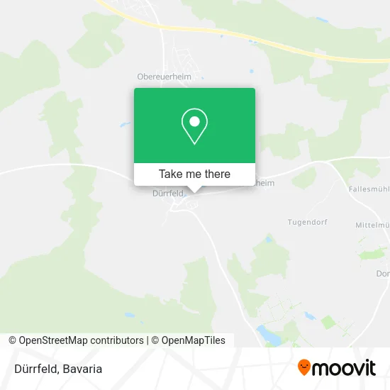 Карта Dürrfeld