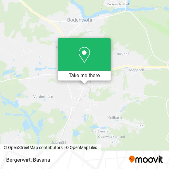 Карта Bergerwirt