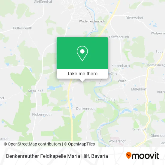Карта Denkenreuther Feldkapelle Maria Hilf
