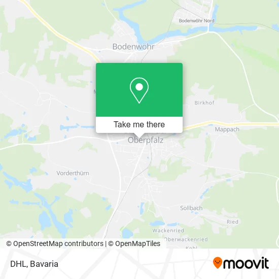 Карта DHL