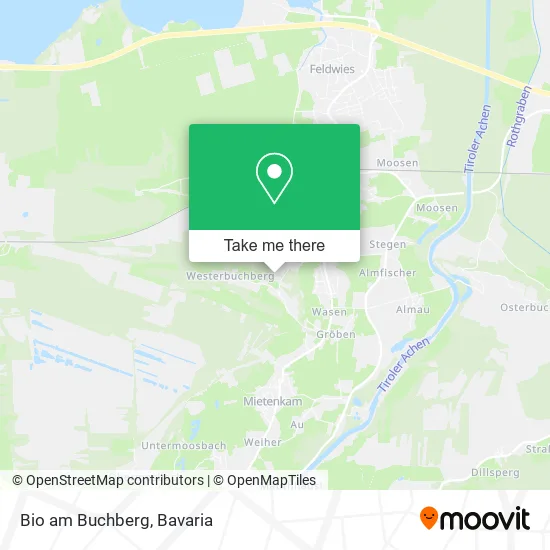 Карта Bio am Buchberg