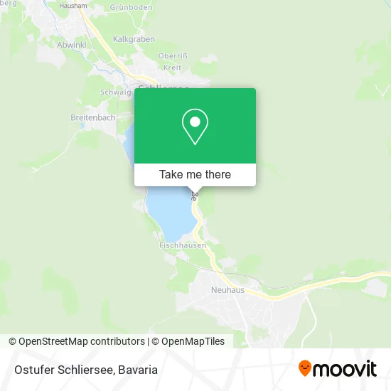 Карта Ostufer Schliersee