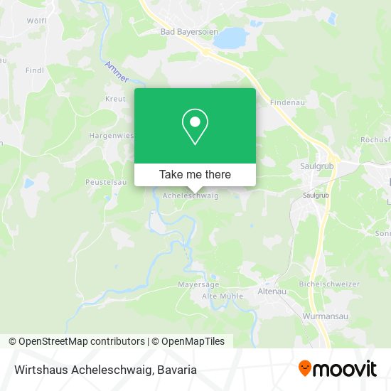 Wirtshaus Acheleschwaig map